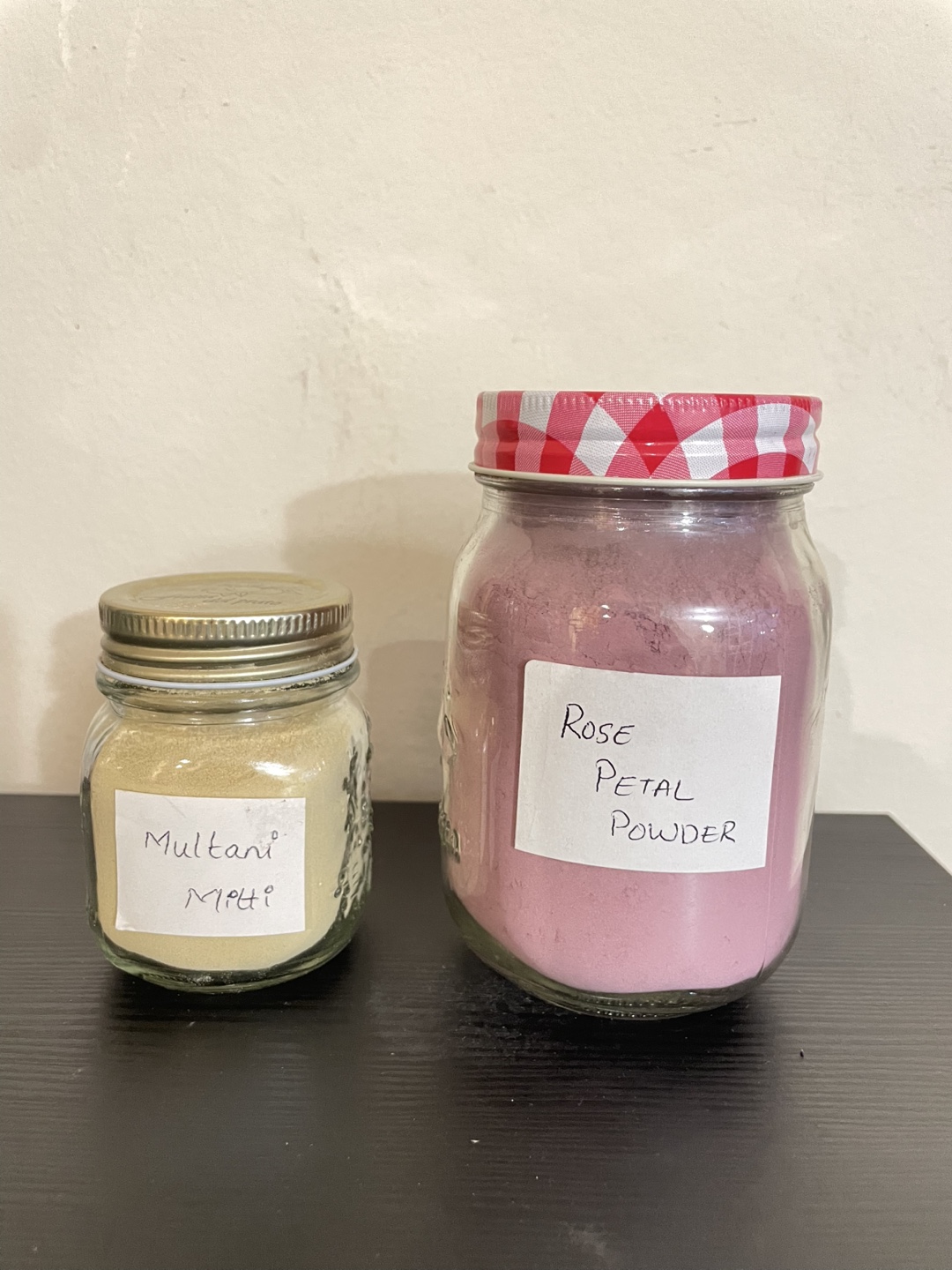 Organic Rose Petal Powder & Multani Mitti