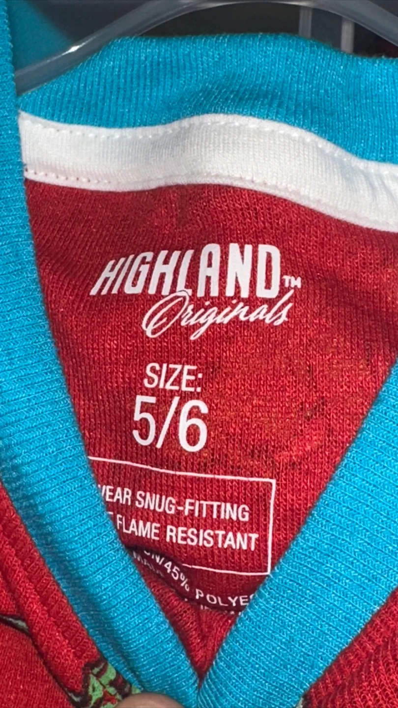 🥕Highland Originals Dino Pajamas - Size 5/6 image indicator(2)