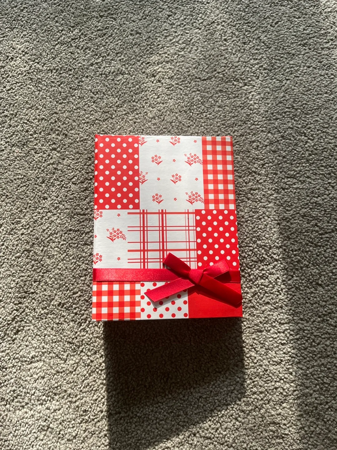 Red and White Photo Album