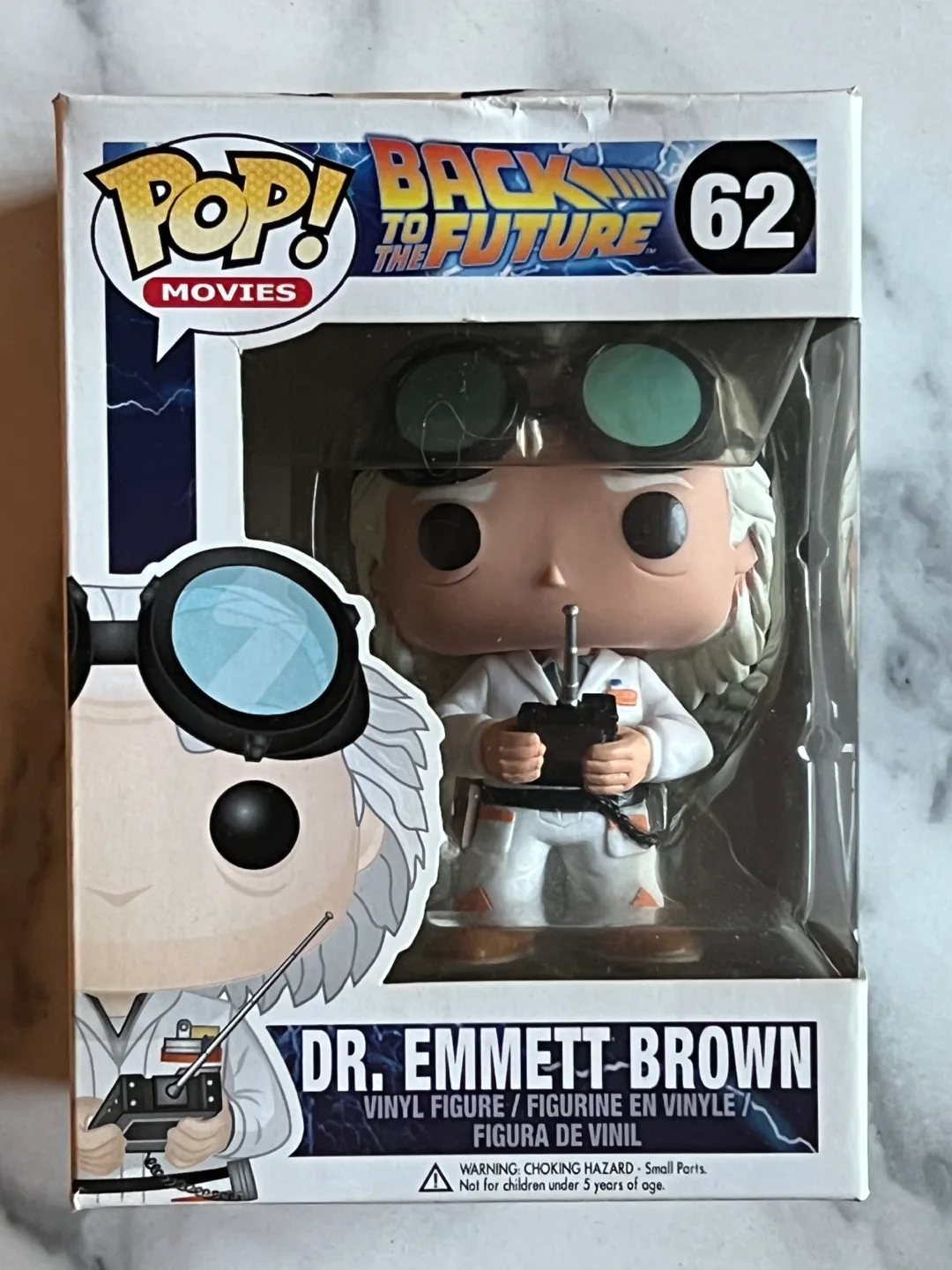 Funko Pop! Dr. Emmett Brown #62 - FIRST EDITION thumbnail