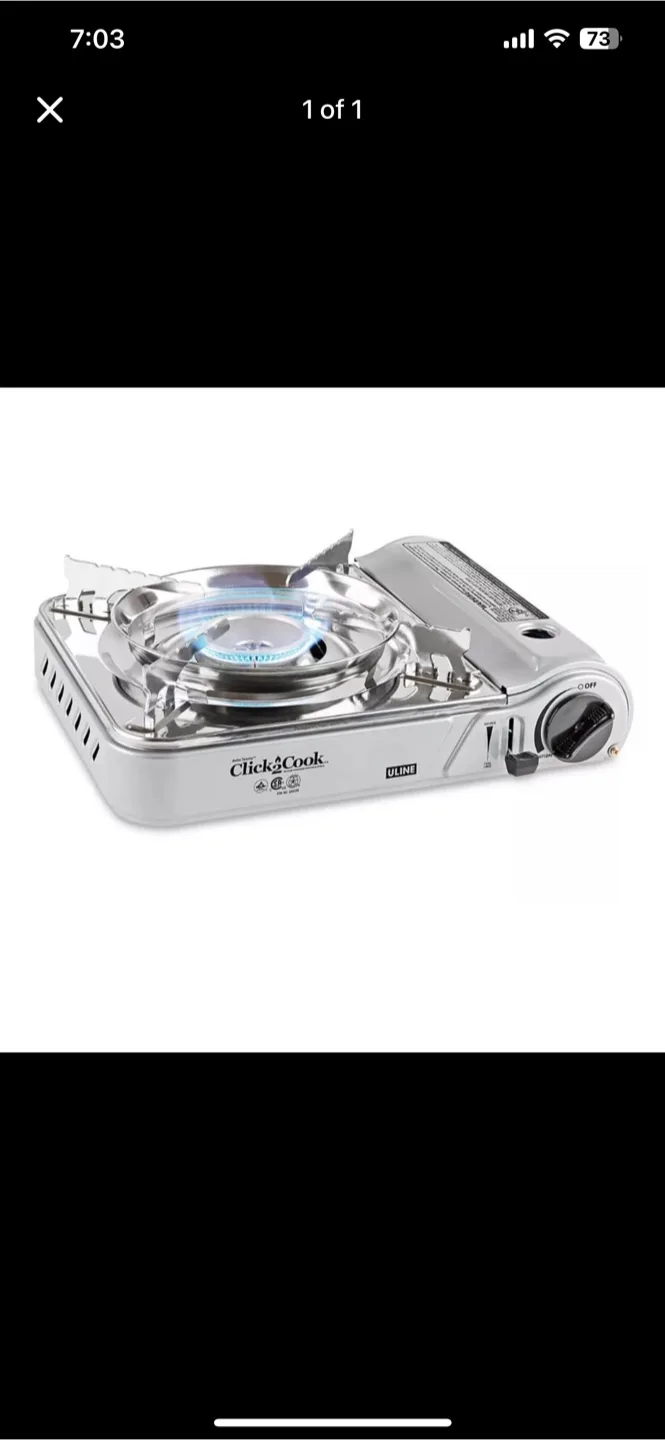 Click & Cook Portable Gas Stove thumbnail