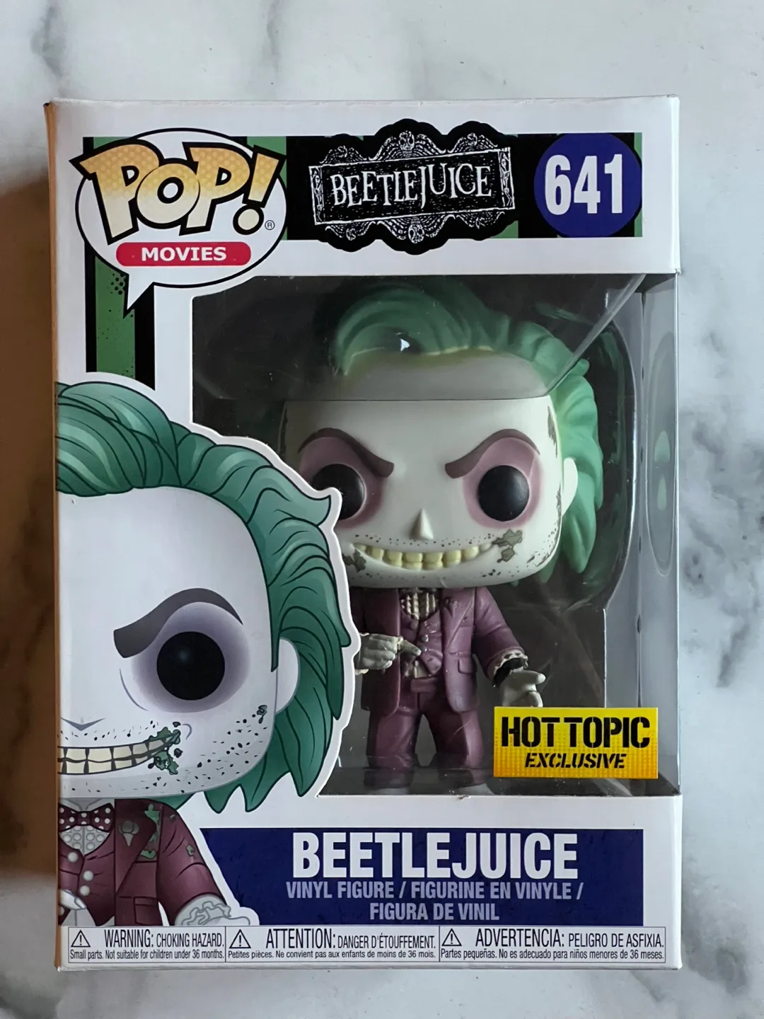Funko Pop! Movies: Beetlejuice #641 - Hot Topic Exclusive thumbnail