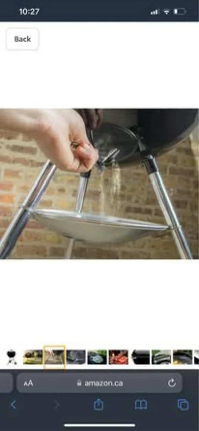 Weber Original Kettle Premium Charcoal Grill - Black image indicator(2)