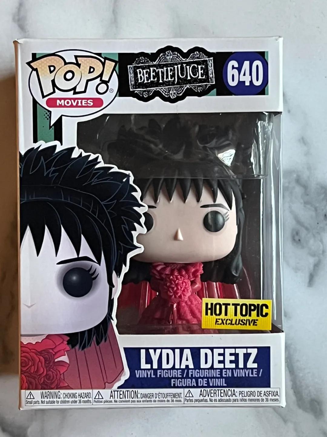 Funko Pop! Movies Beetlejuice Lydia Deetz #640 thumbnail
