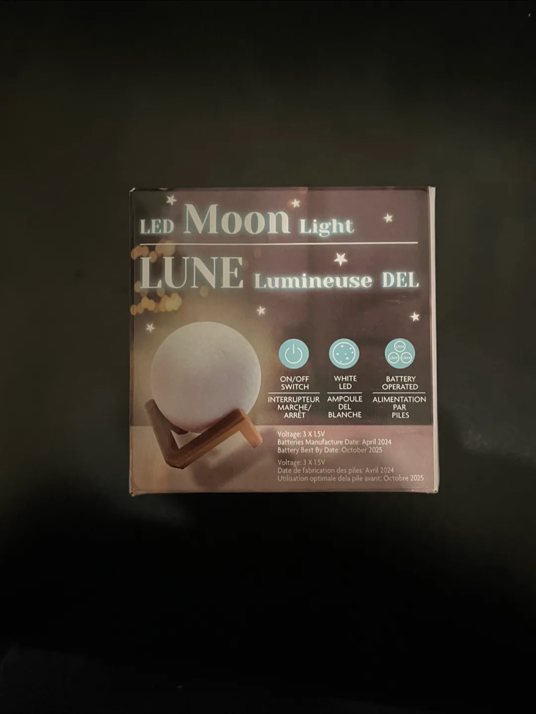 Small LED Moon Light image indicator(2)