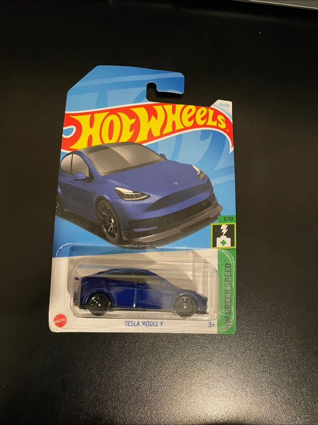 Hot Wheels Tesla Model Y - Blue thumbnail