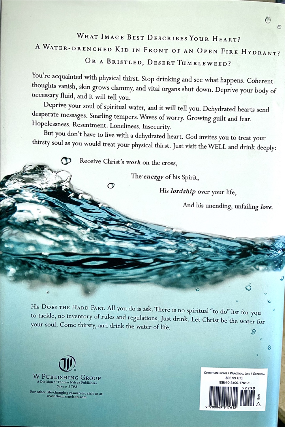 Inspirational Book by Max Lucado - photo 2