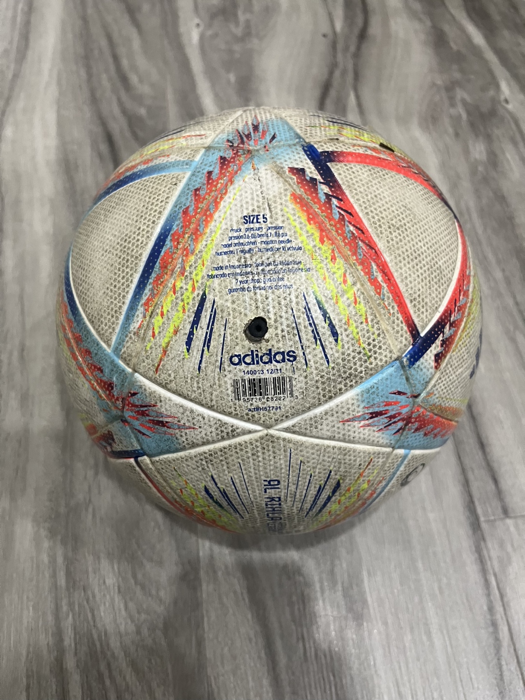 adidas World Cup 22 Al Rihla Pro Soccer Ball - Size 5 - photo 4