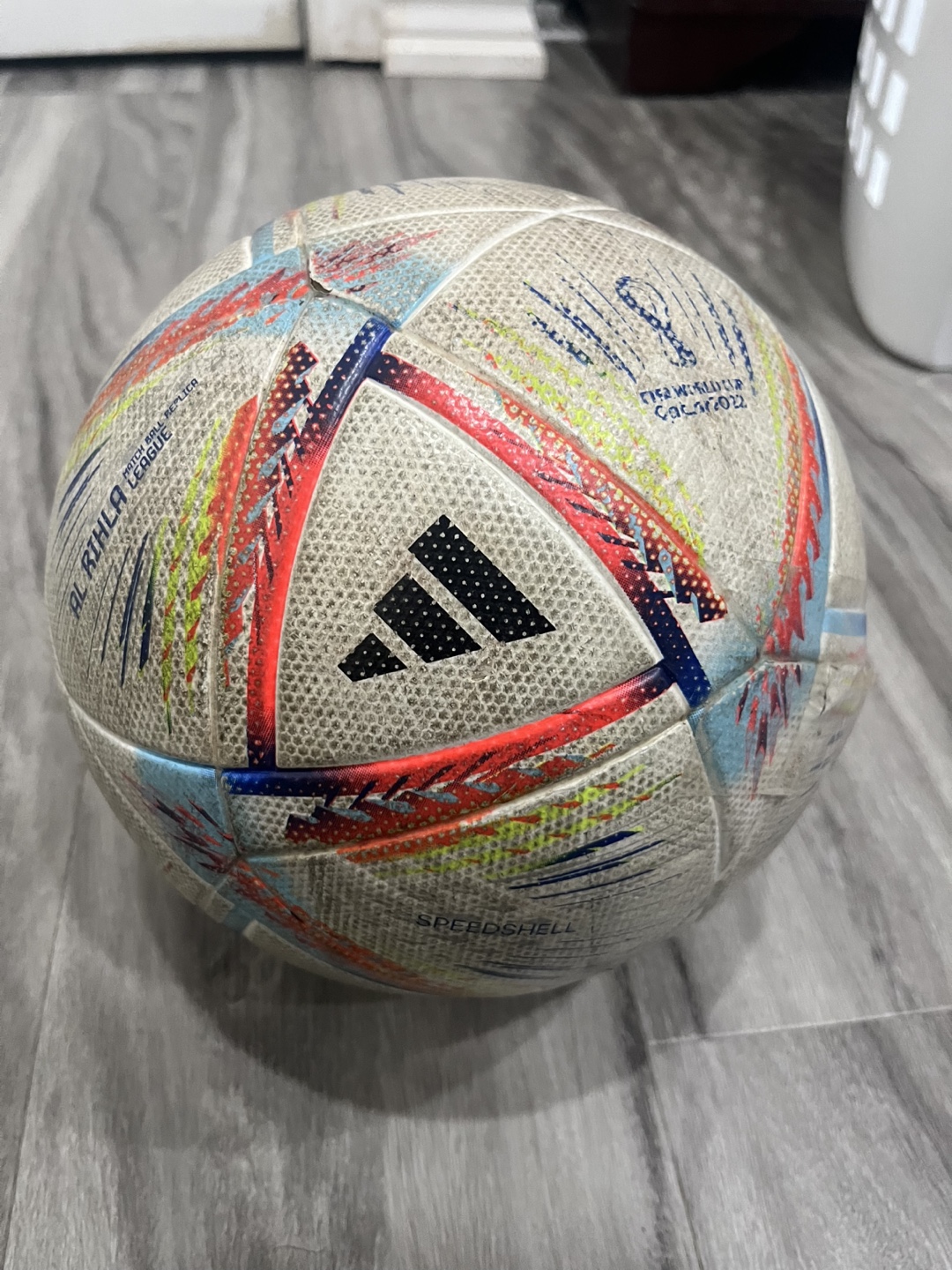 adidas World Cup 22 Al Rihla Pro Soccer Ball - Size 5 - photo 3