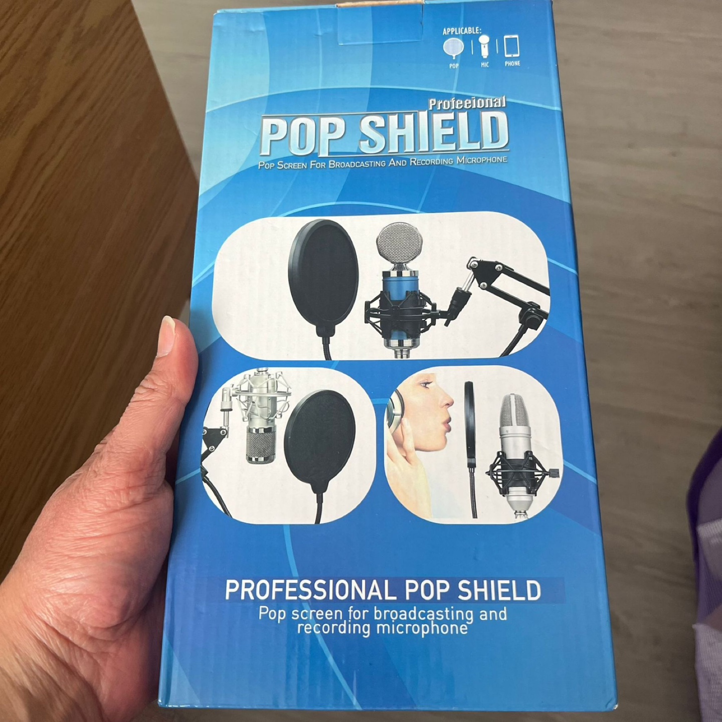 Professional Pop Shield for Microphone