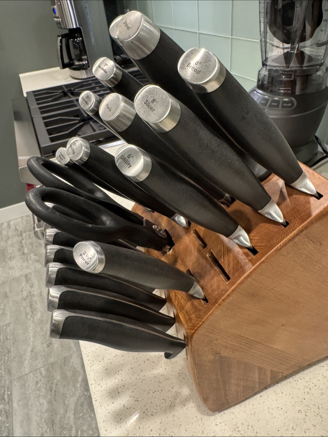 Calphalon 20-Piece Knife Block Set - photo 3
