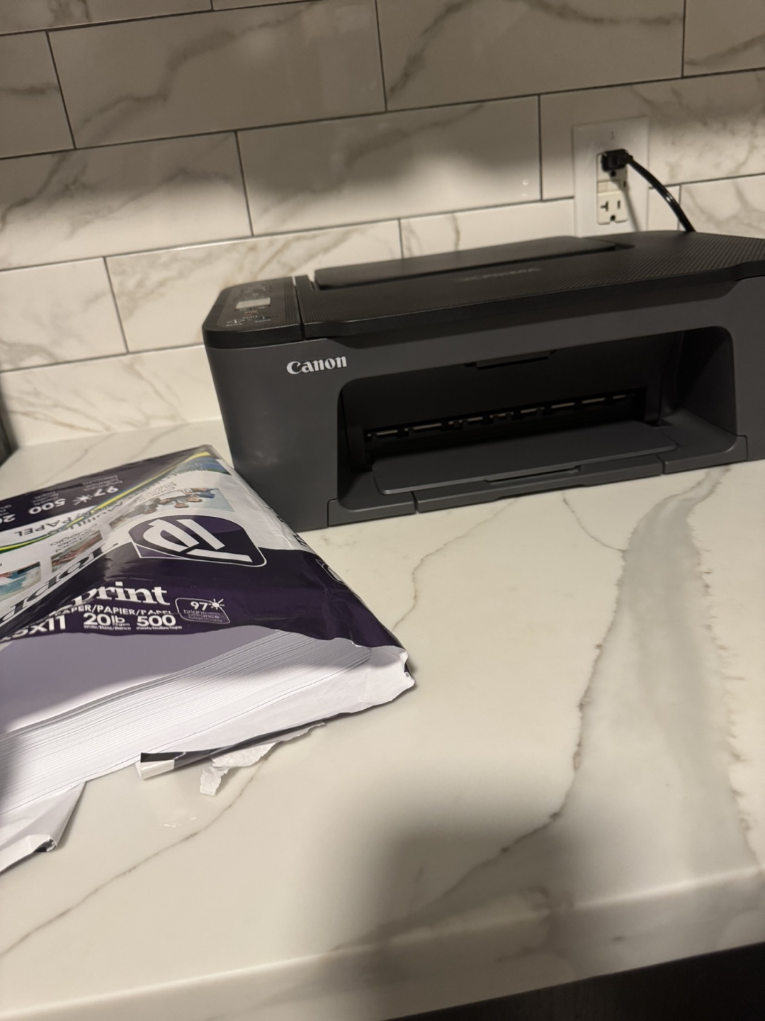 Canon PIXMA TS3420 Wireless Inkjet Printer+new inks+sheets - photo 5