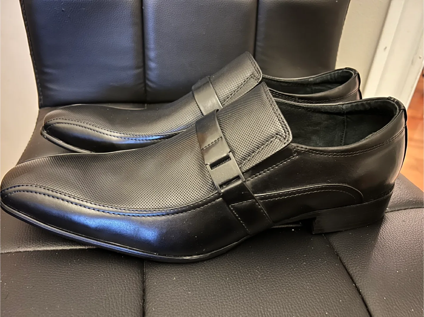 Kenneth Cole Unlisted Mens Black Shoe Size 12 thumbnail