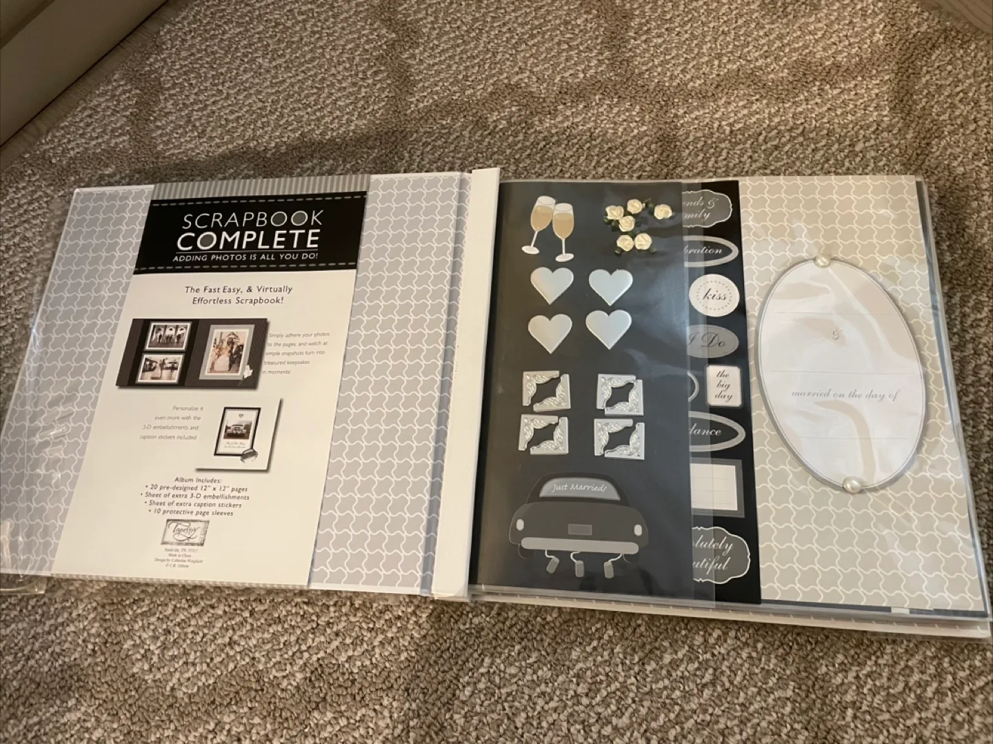 New Scrapbook Complete Wedding Album 🍁🇨🇦 image indicator(2)