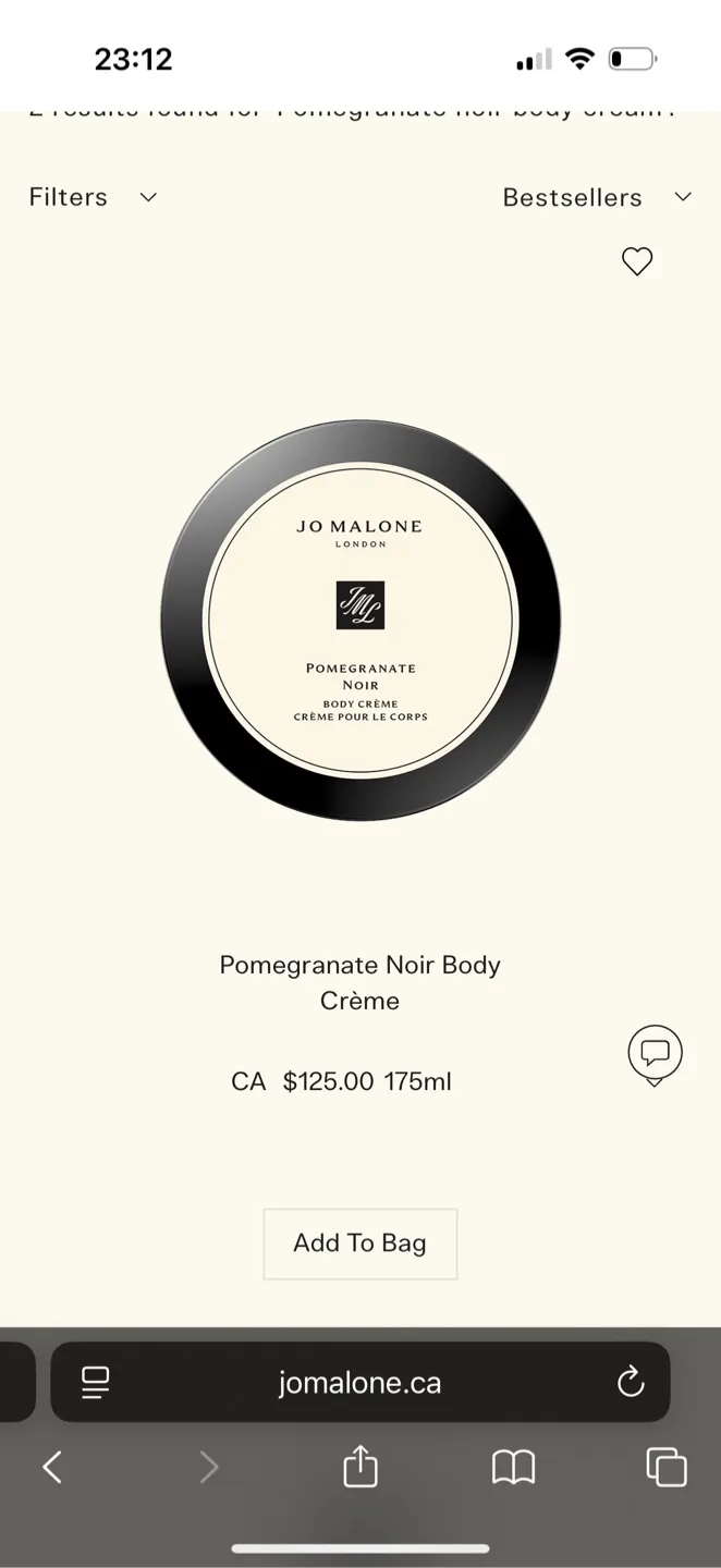 Jo Malone Pomegranate Noir Body Creme Samples image indicator(3)