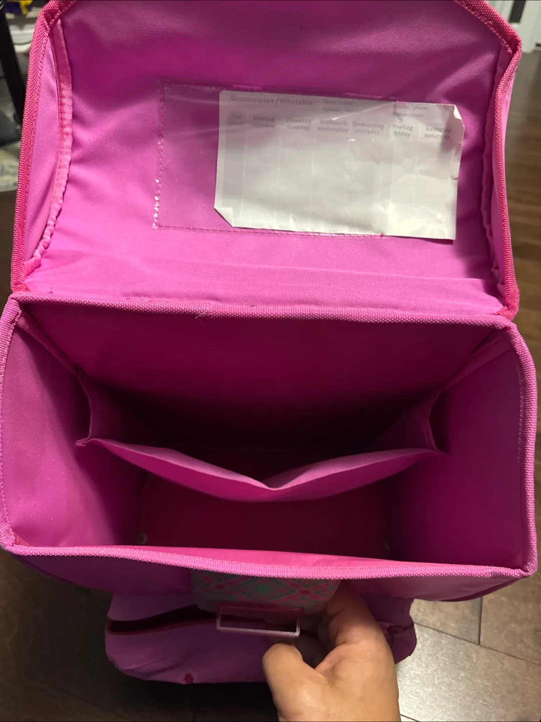 Pink German School Backpack image indicator(2)