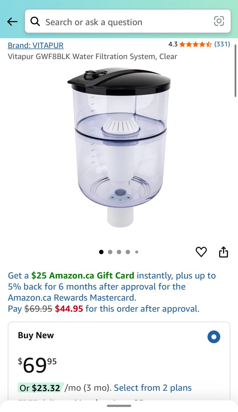 Countertop Top-Loading Water Dispenser+ filtration unit - photo 3