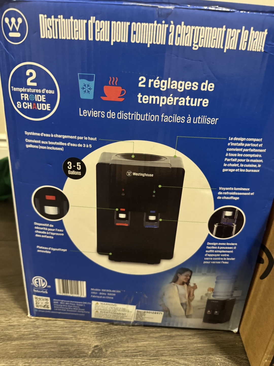 Countertop Top-Loading Water Dispenser+ filtration unit - photo 5