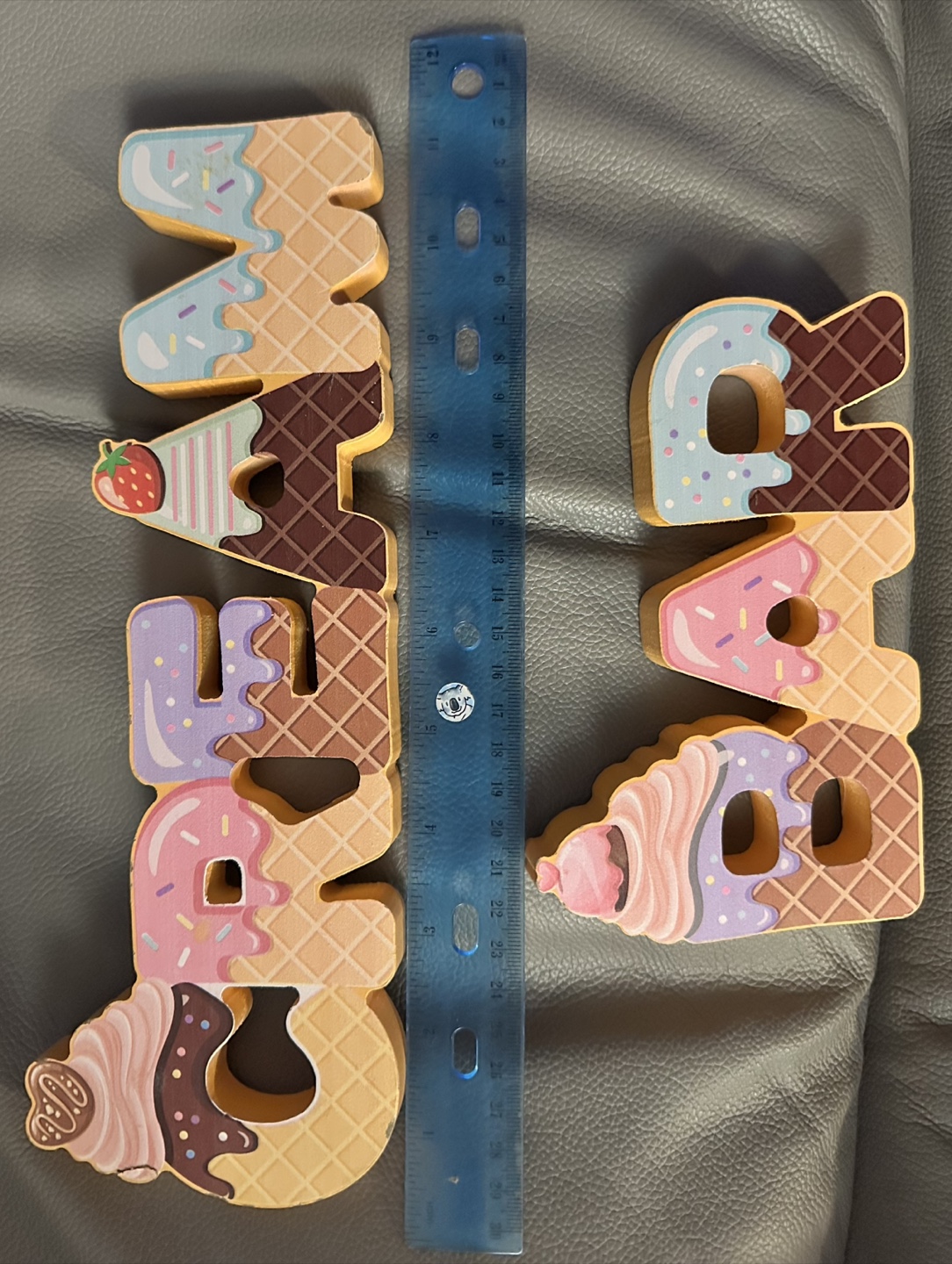 Cream Bar Wooden Sign - photo 2