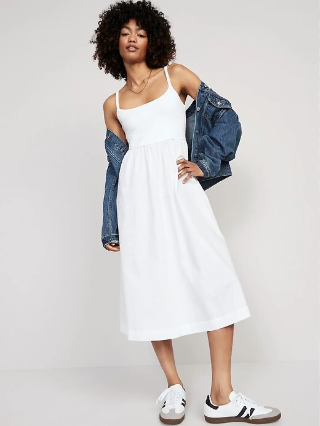 New Women’s ON Fit & Flare Midi Cami Dress thumbnail