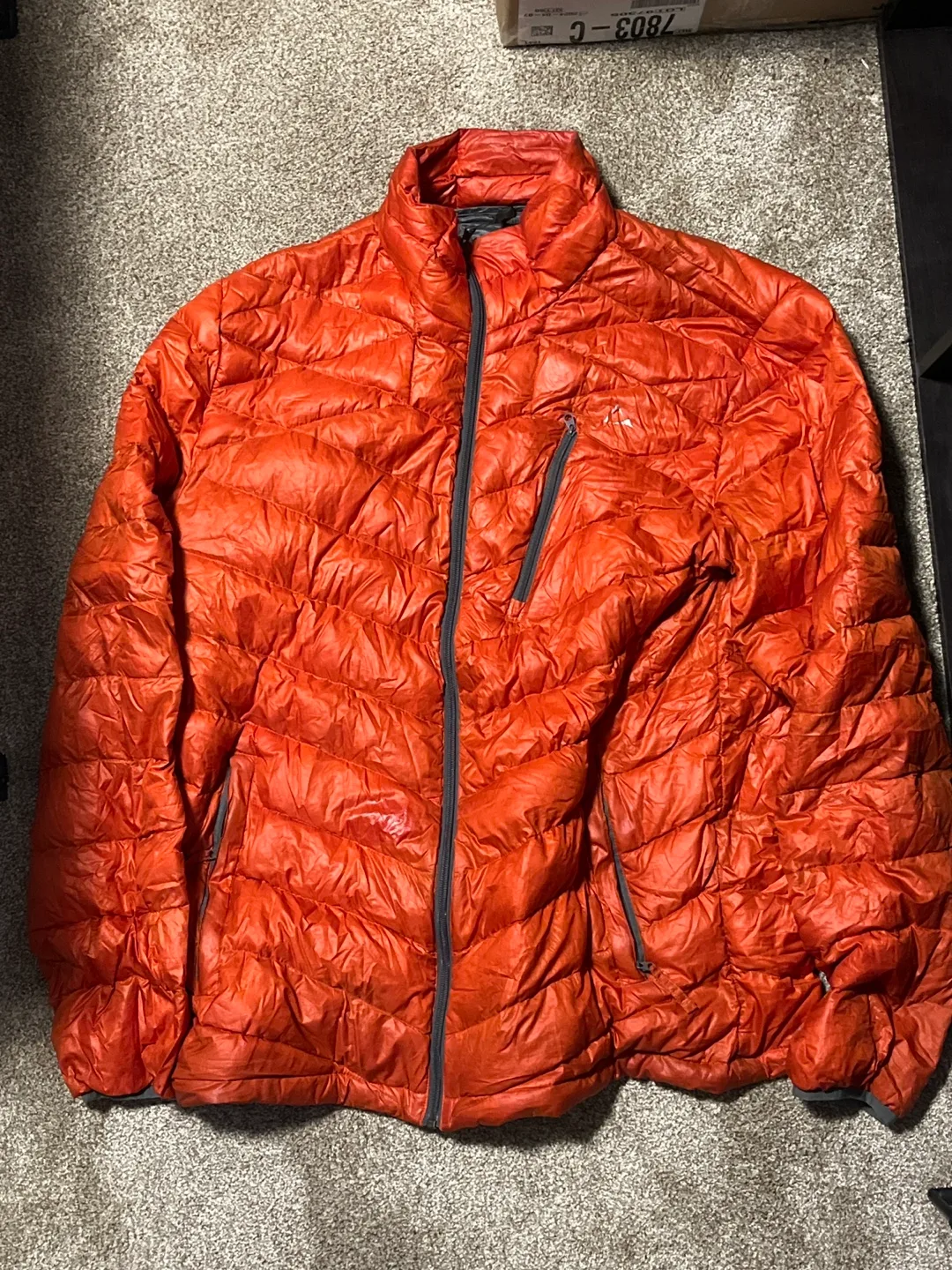 Paradox Down Puffer Jacket - Orange thumbnail