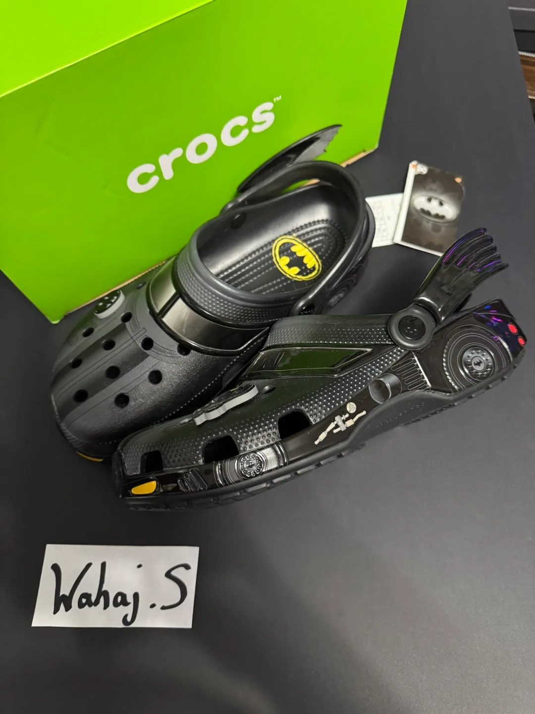 Batman Crocs (Size 9) thumbnail