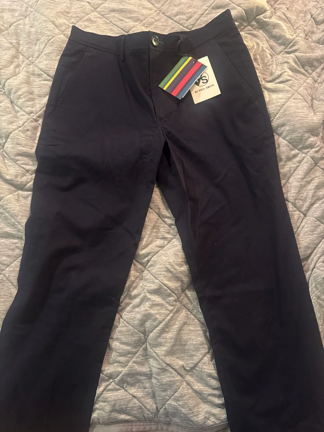 Paul Smith Mens Mid Fit Chino - Size 28, Navy thumbnail