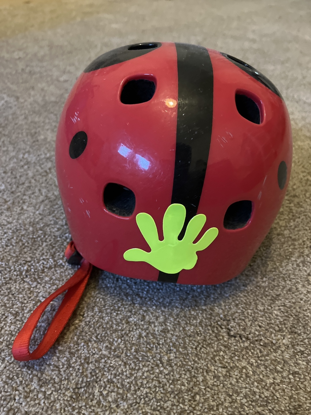Ladybug Kids Helmet - Red & Black - photo 2