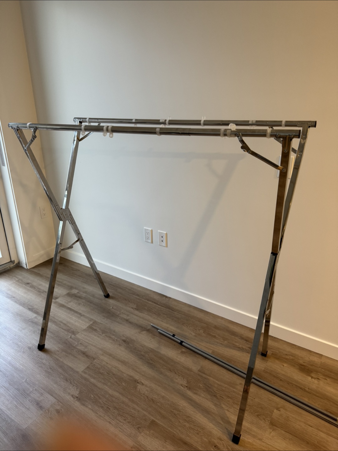 Stainless Steel Clothes Drying Rack - photo 2