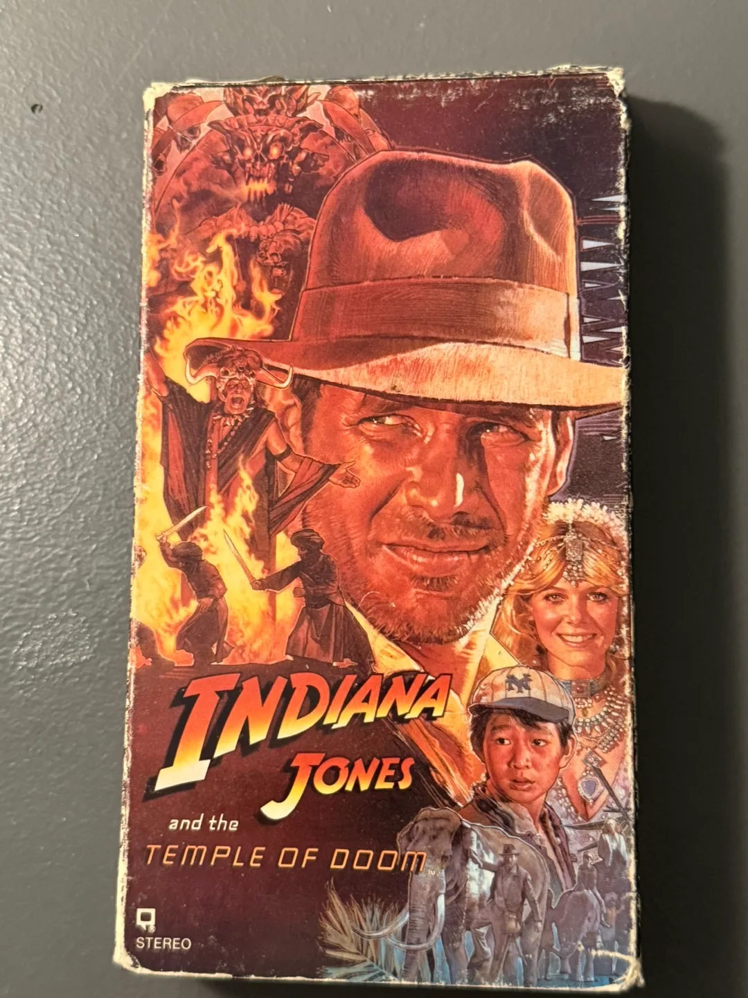 Indiana Jones and the Temple of Doom VHS thumbnail