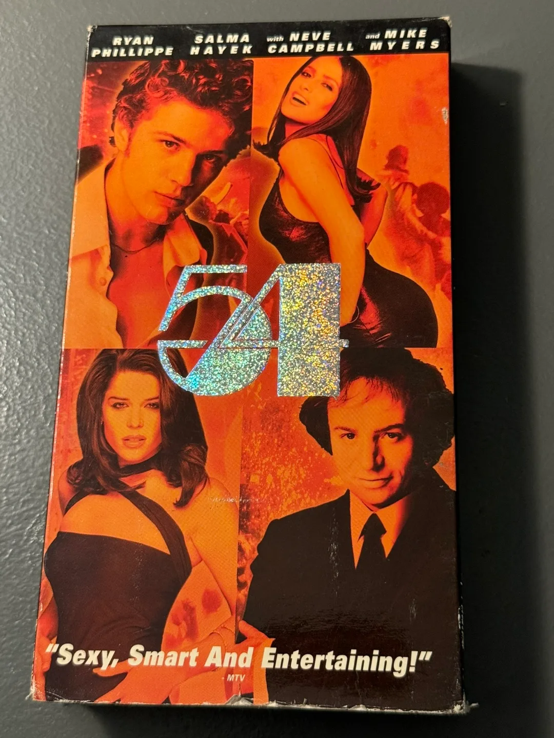 "54" VHS Tape - Ryan Phillippe, Salma Hayek, Neve Campbell thumbnail