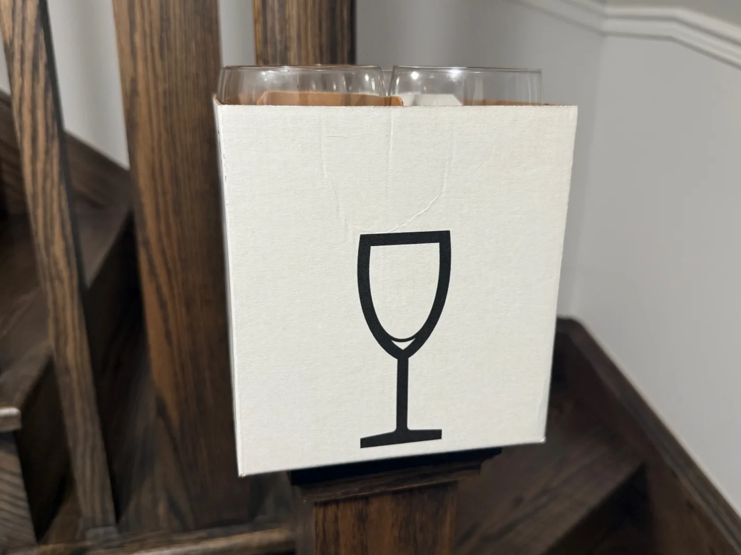 [NEW in Box] IKEA SVALKA Wine Glasses (6) Clear Glass image indicator(5)