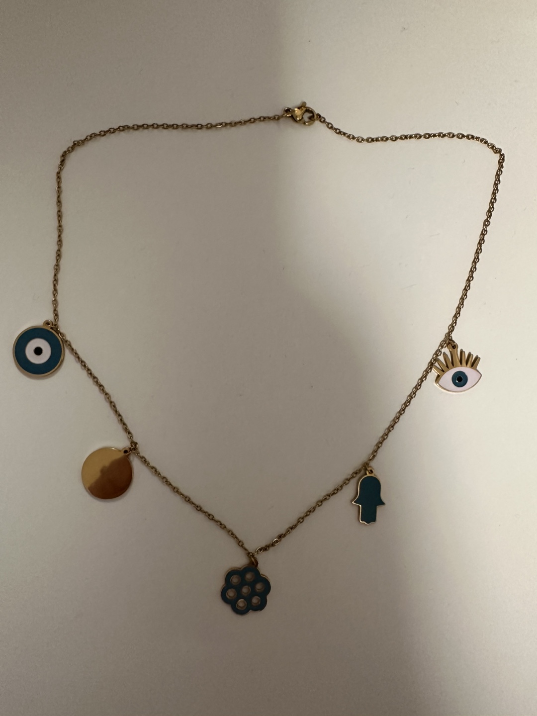 Evil Eye Charm Necklace - photo 2