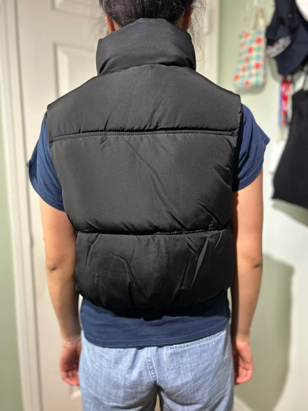 Streetwear Society Black Puffer Vest - Size M thumbnail