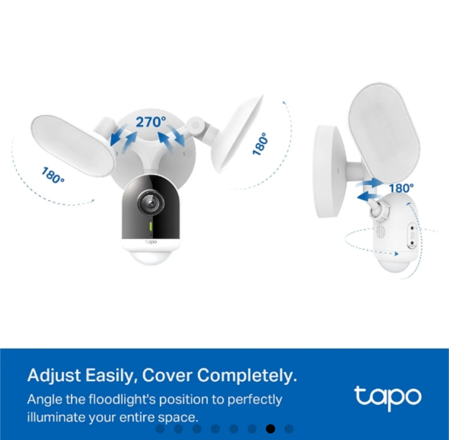 Brand New Tapo C720 TP-Link Ai Smart Outdoor Security Floodlight image indicator(8)