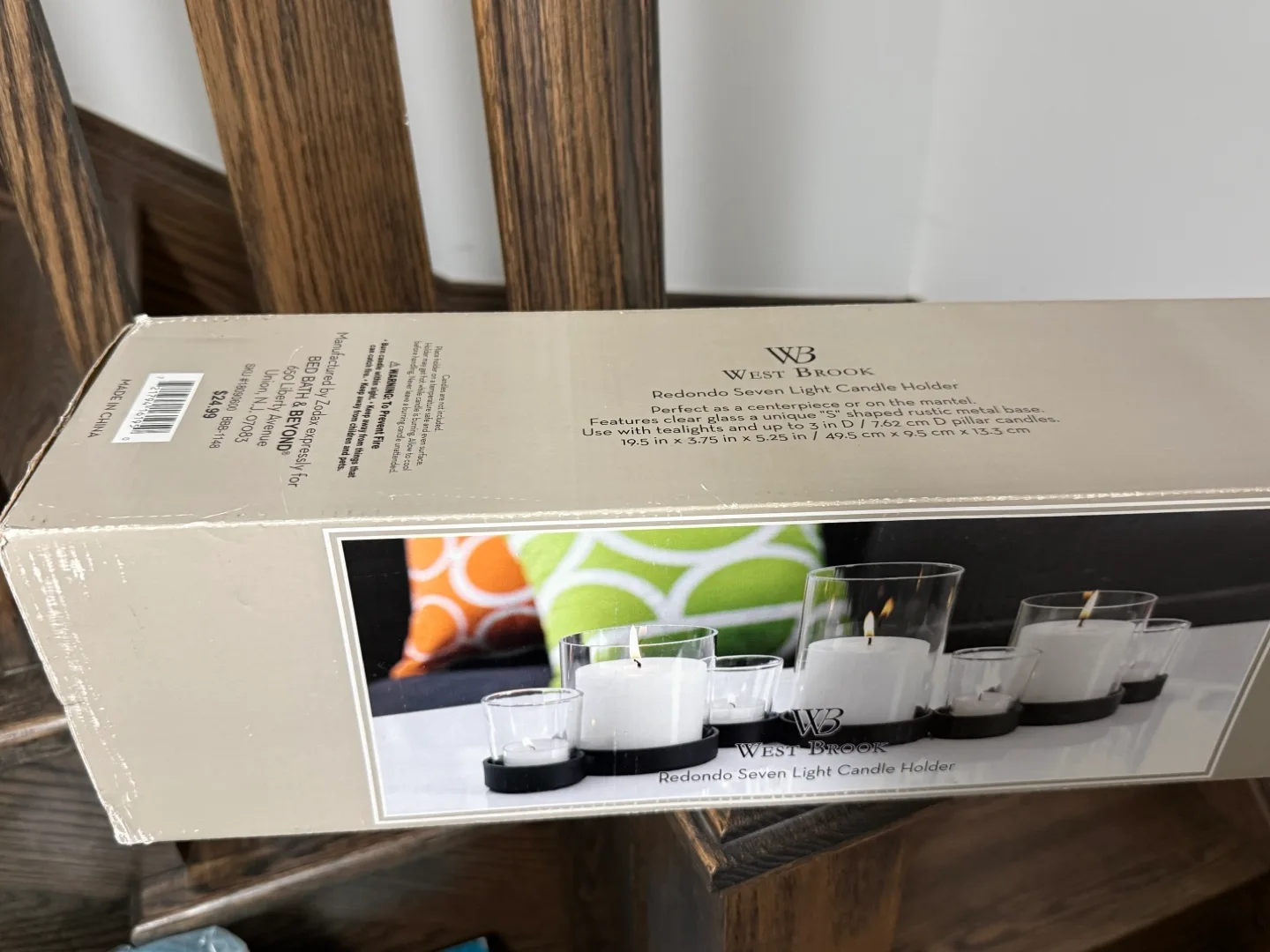 West Brook Redondo Seven Light Candle Holder image indicator(2)