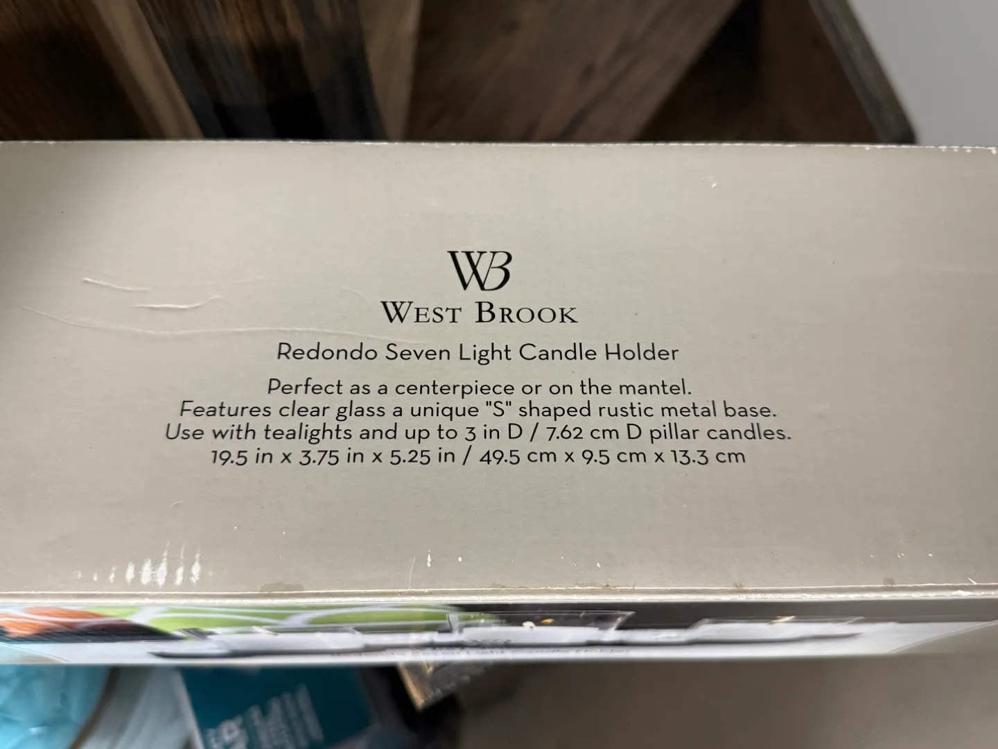 West Brook Redondo Seven Light Candle Holder image indicator(3)