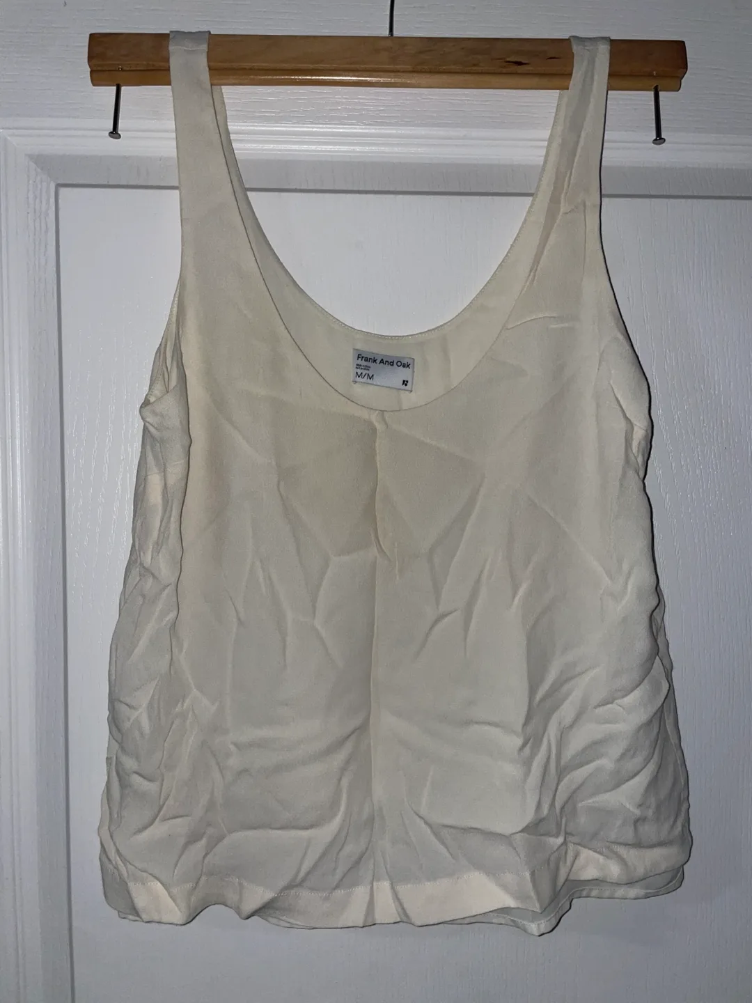Frank And Oak White Tank Top thumbnail