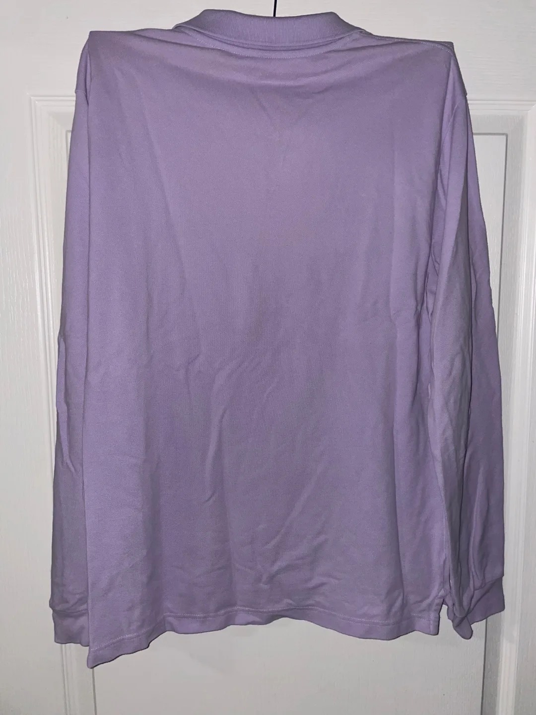 GAP Purple Long Sleeve Polo Shirt image indicator(3)