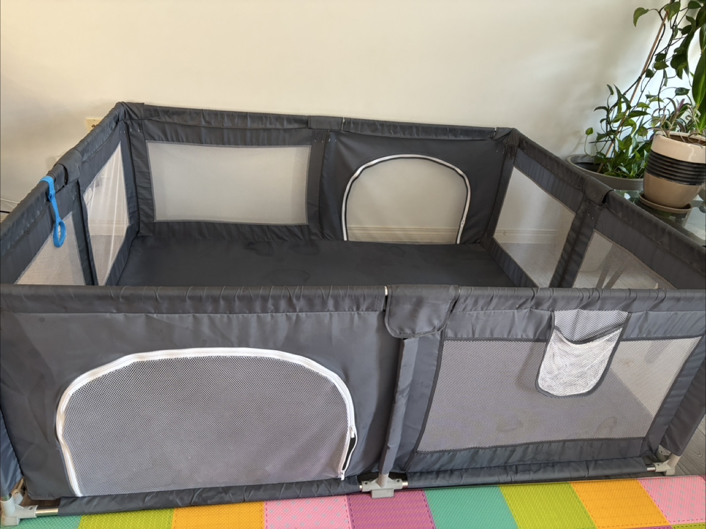 Grey Baby Playpen - photo 2