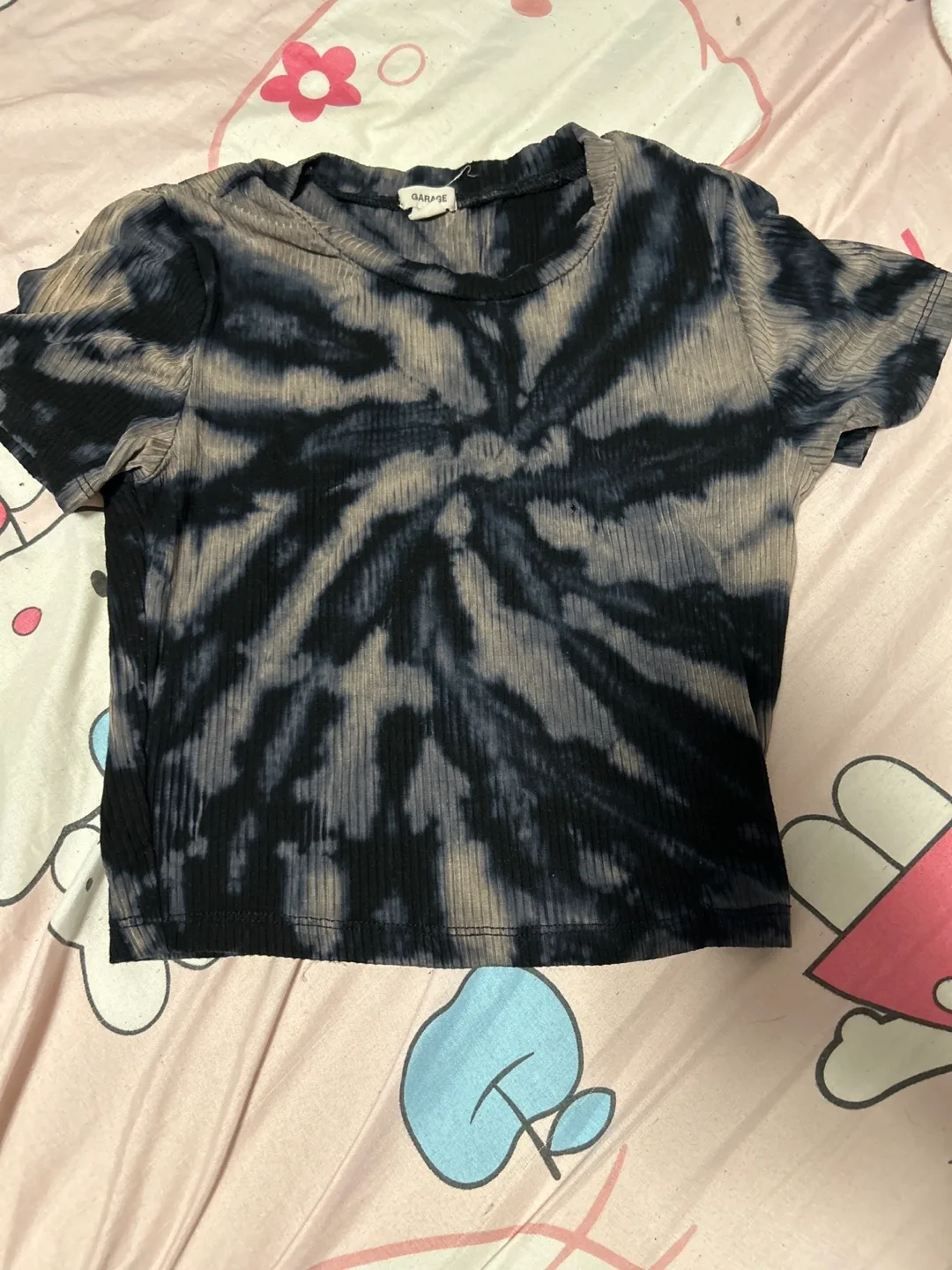 Garage Tie Dye Crop Top thumbnail