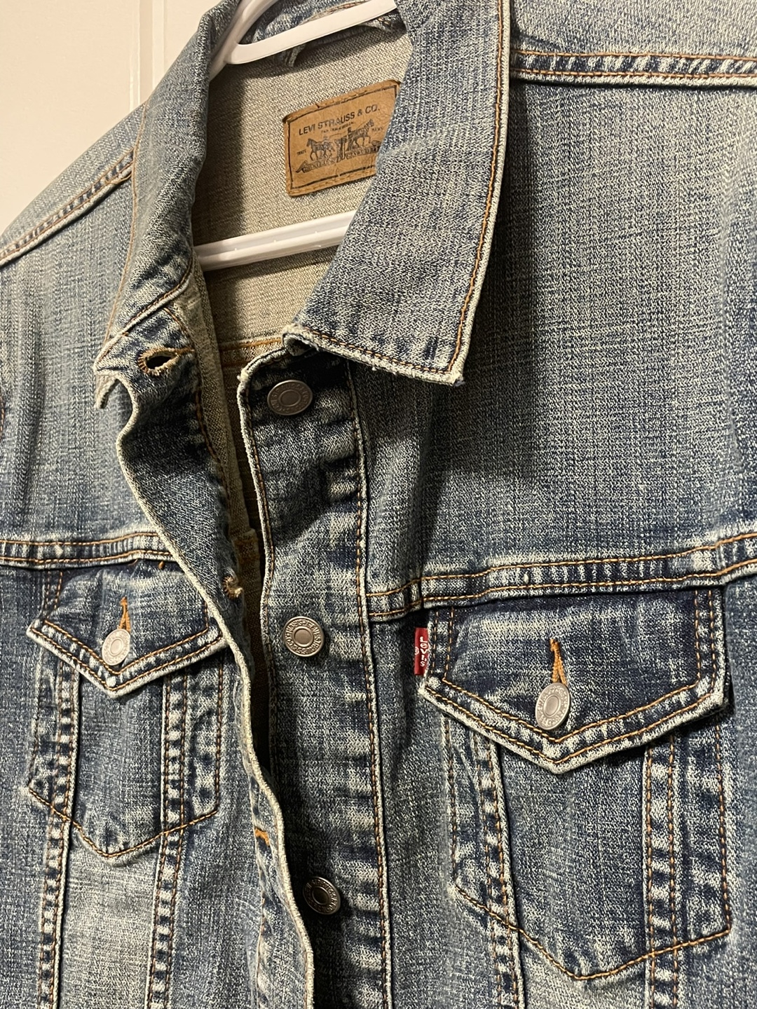 Levi's XL Women's Original Trucker Stretch Denim Jacket