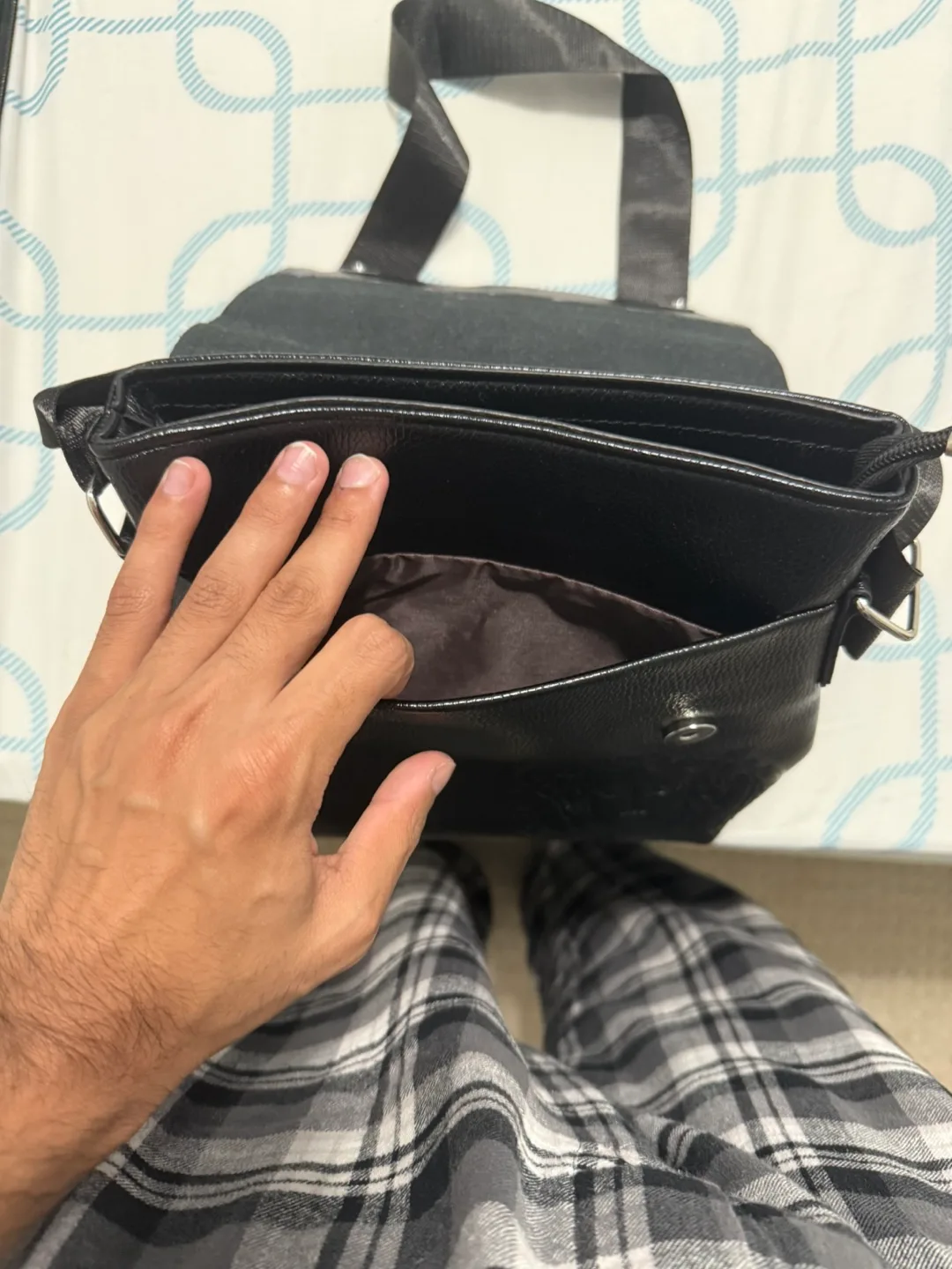 Versace Black Side Bag image indicator(4)