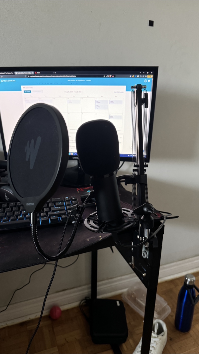 Maono AU-PM422 USB Condenser Microphone Set