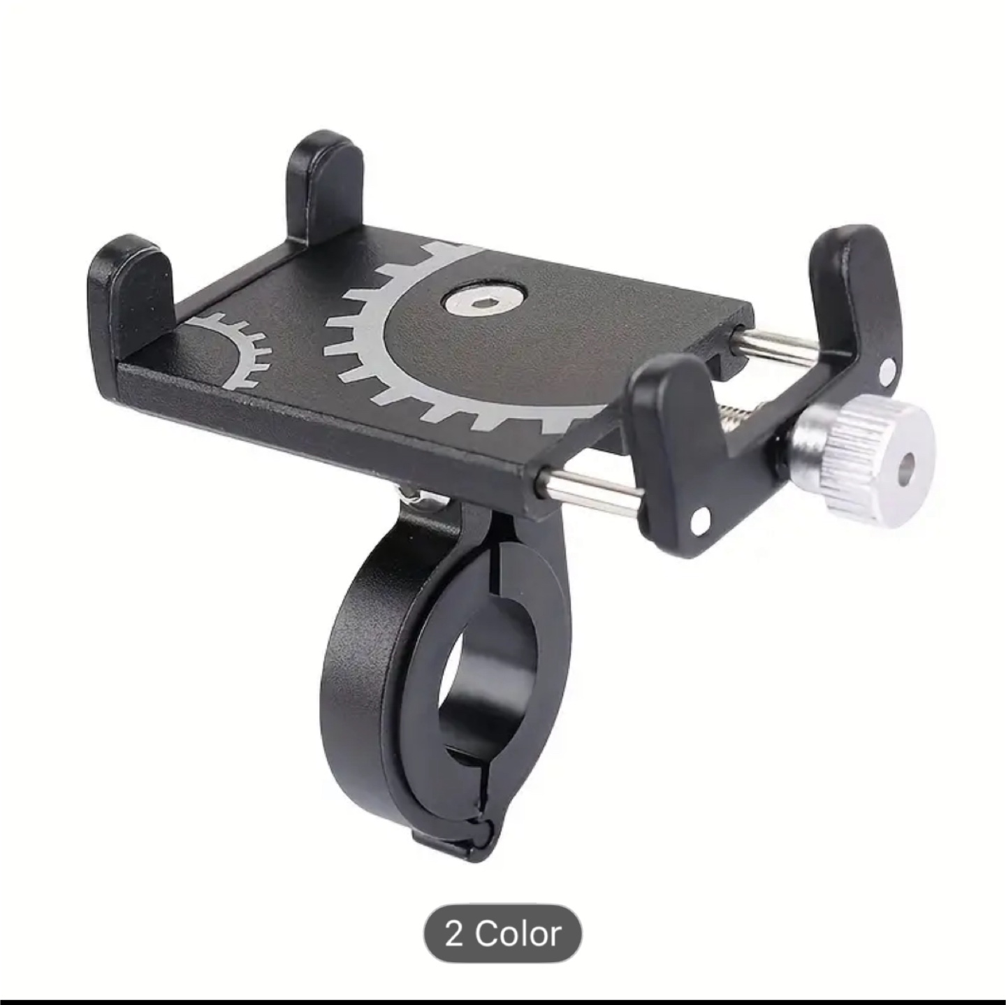 Aluminum Bike Phone Mount - Black
