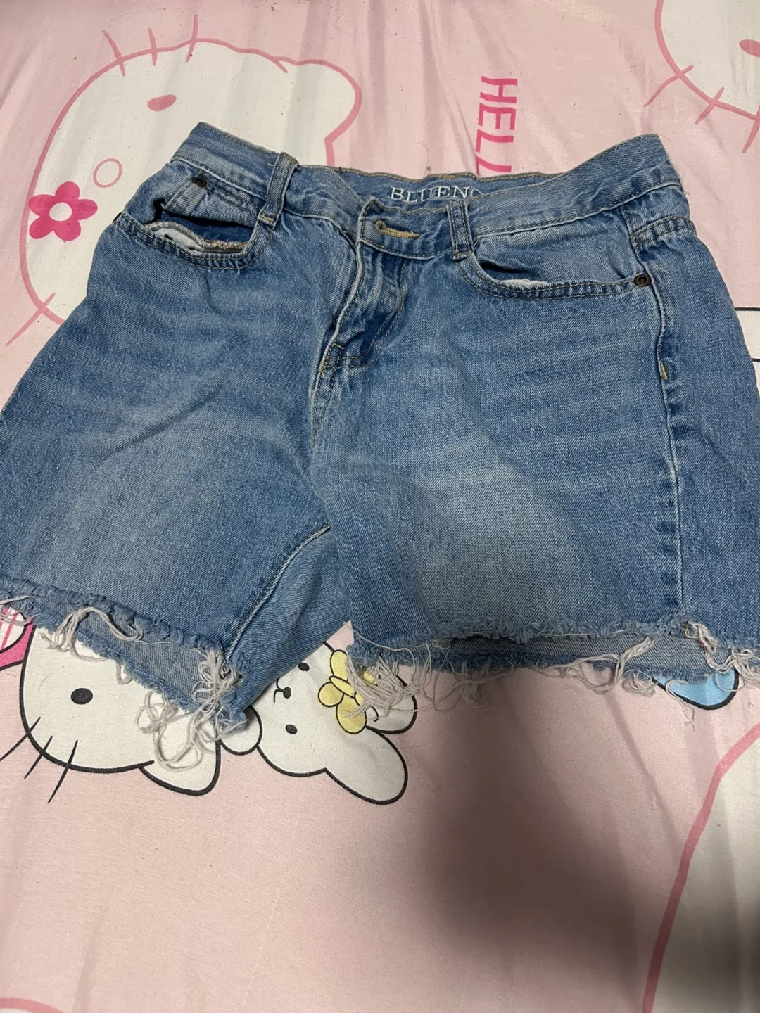 Bluenotes Skinny Boyfriend Denim Shorts thumbnail