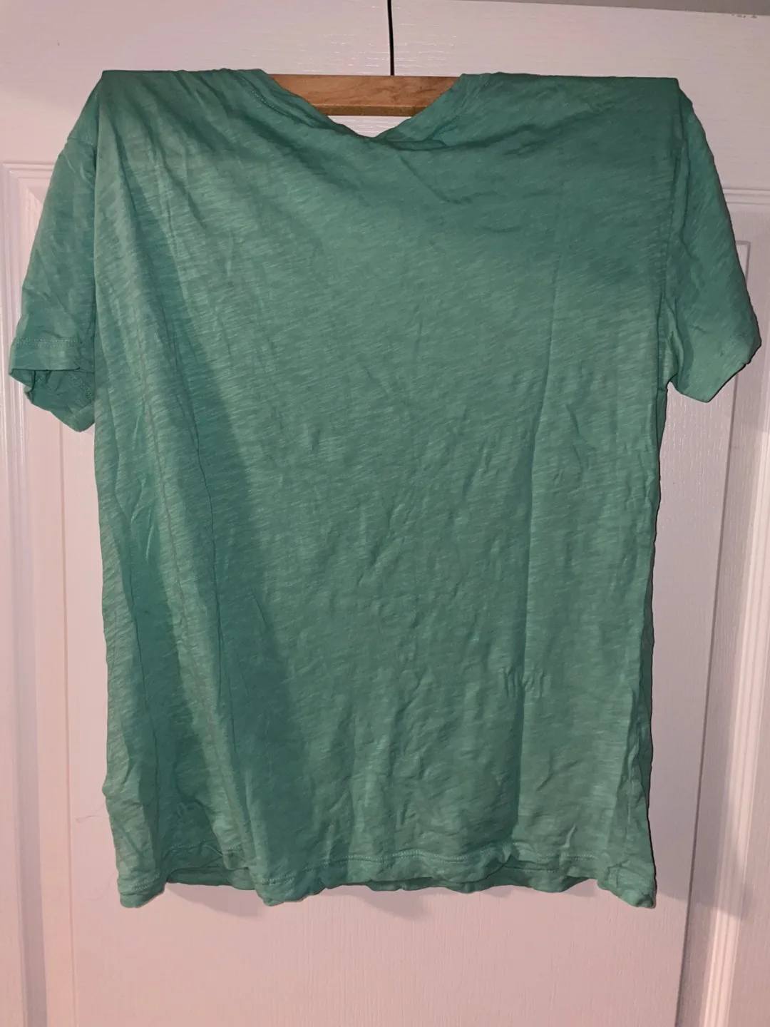 CASLON Green V-Neck T-Shirt image indicator(3)