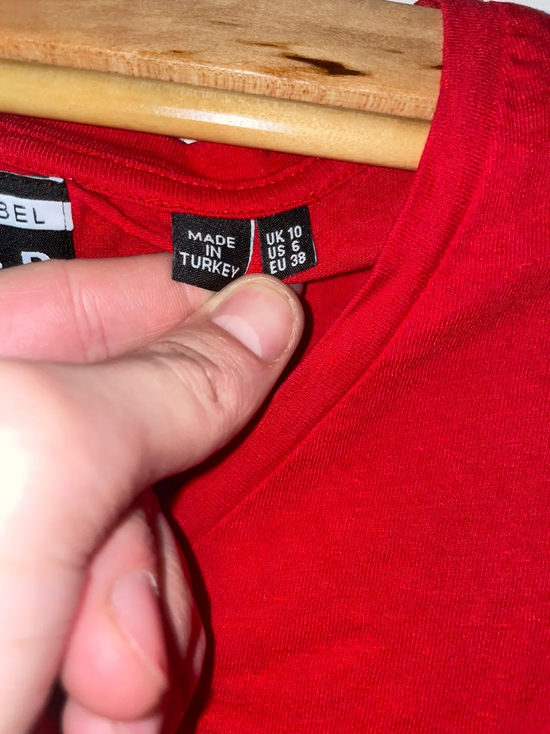 Superdry Orange Label Red T-Shirt image indicator(5)