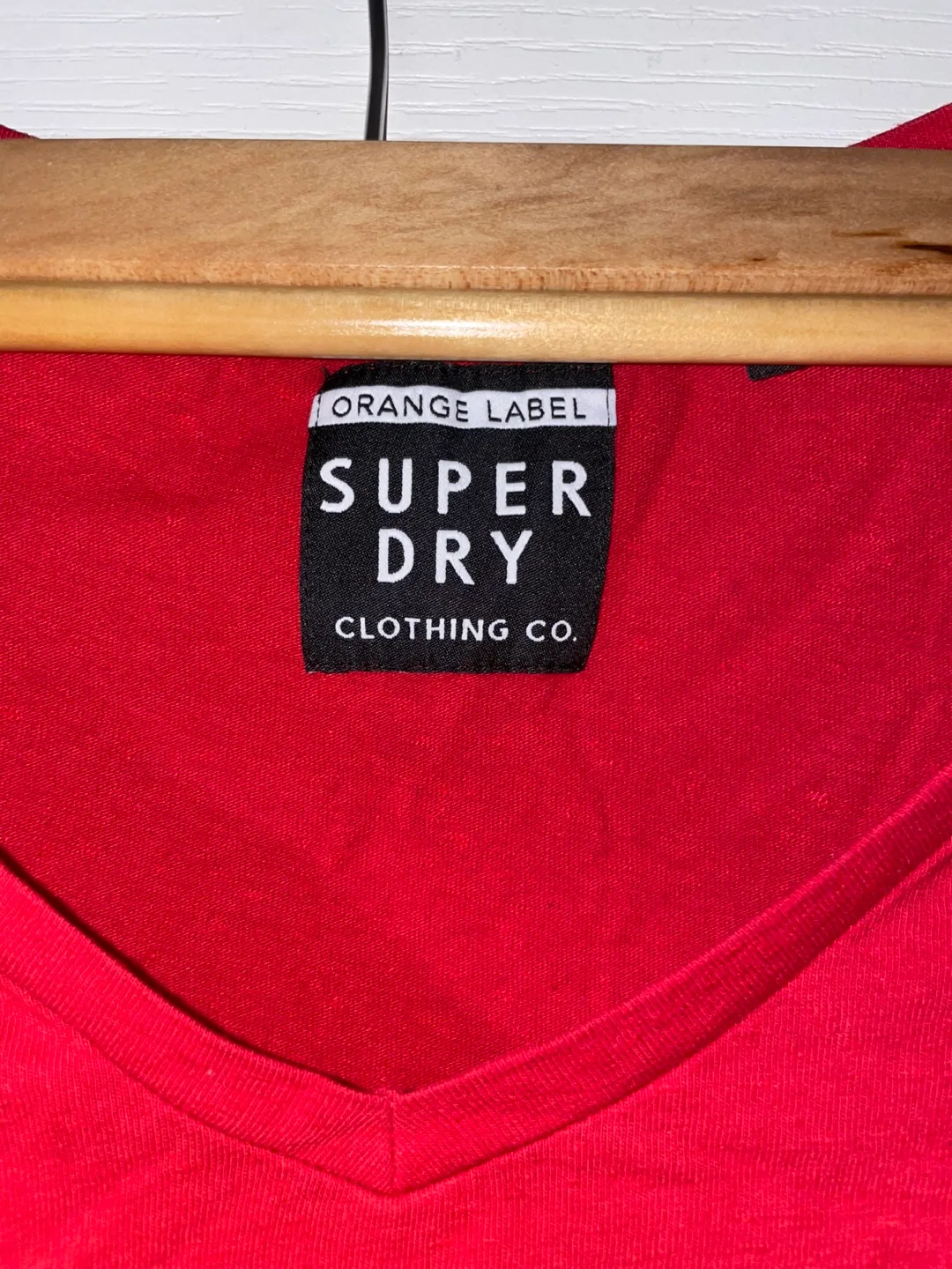 Superdry Orange Label Red T-Shirt image indicator(4)