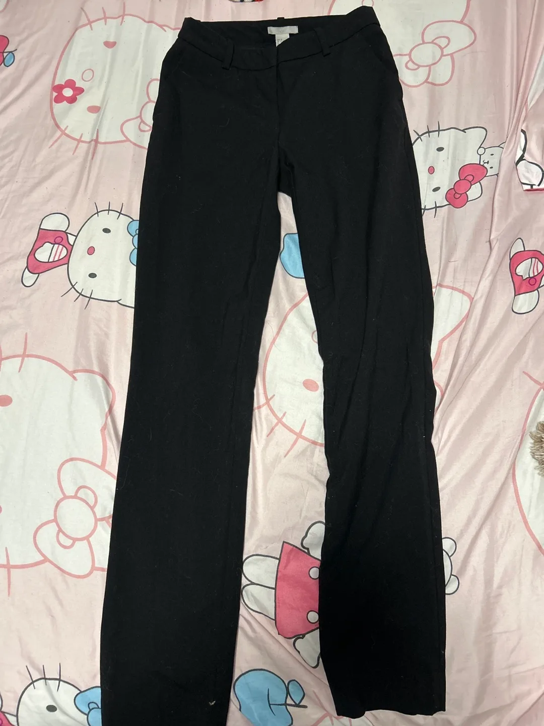 H&M Black Dress Pants Size 2 thumbnail
